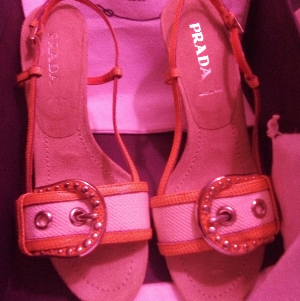 Prada Strappy Sandals